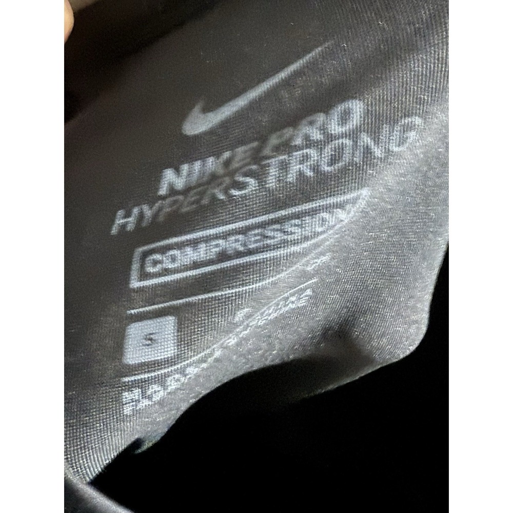 Nike Pro Combat Hyperstrong Football Underlayer 4 Padded Shirt Mens Small Black - Picture 3 of 6